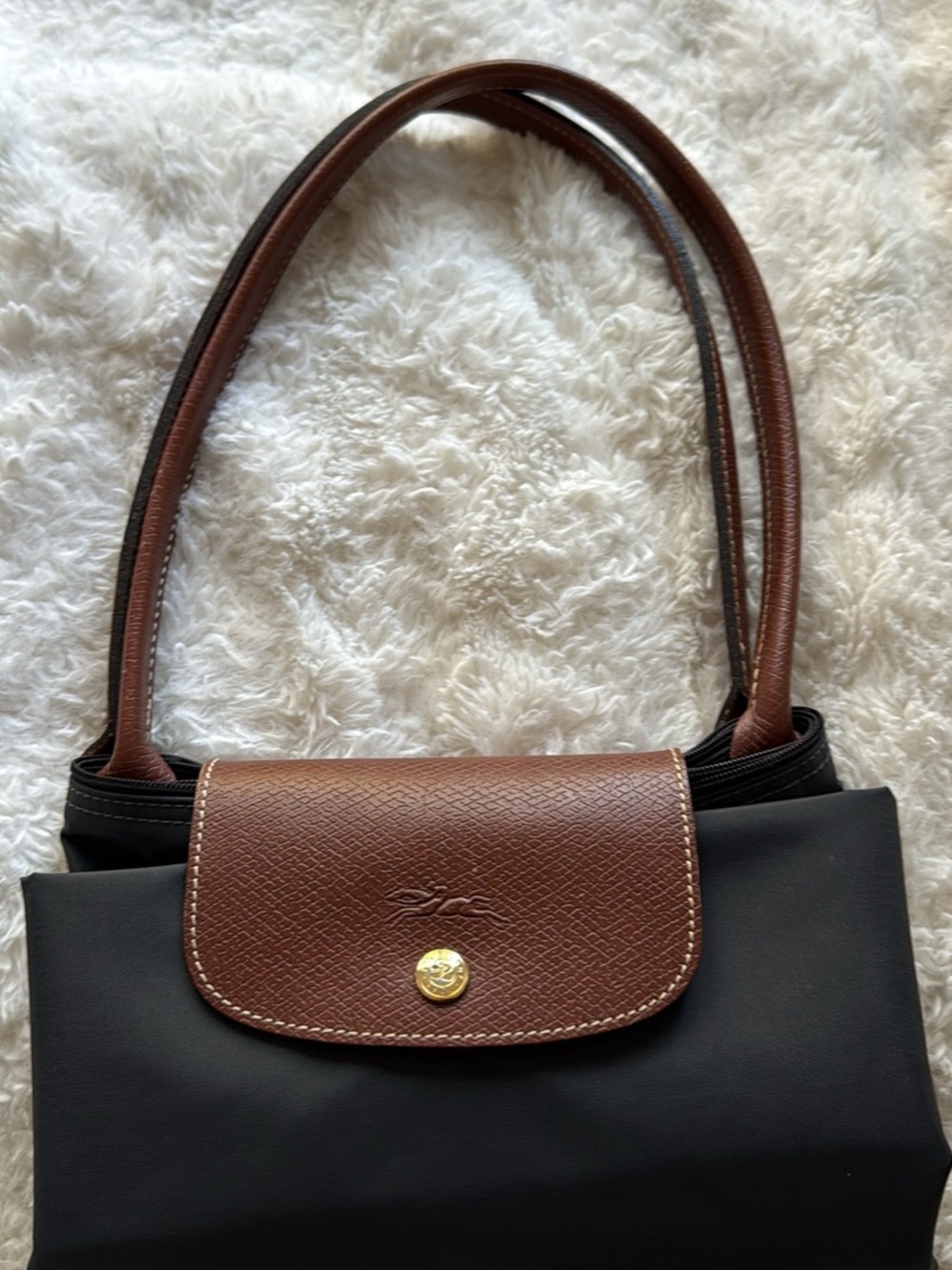 Authentic Longchamp Le Pliage Shoulder Tote Bag